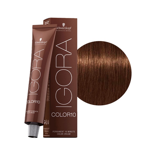 Schwarzkopf Professional Краска для седых волос Igora Color10, 6-88 Темный русый красный экстра, 60 мл купить - 0