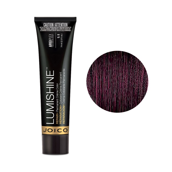 Joico Крем-краска перманентная Lumishine, LP1VV/Черный интенсивно фиолетовый, 74 мл купить - 0