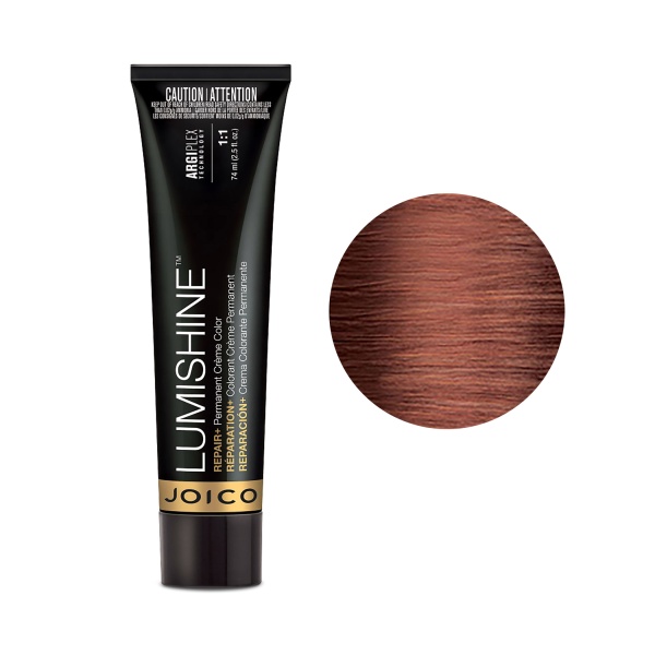 Joico Крем-краска перманентная Lumishine, LP5NRG/светло-коричневый натурально-золотисто-красный, 74 мл купить - 0