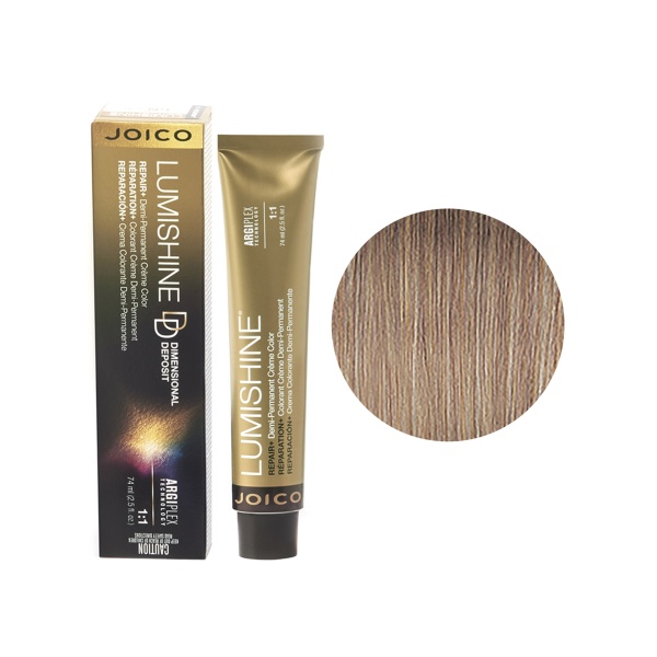 Joico Крем-краска перманентная Lumishine, DD8NWB/Крем-краска Блондин Натуральный Теплый Бежевый, 74 мл купить - 0