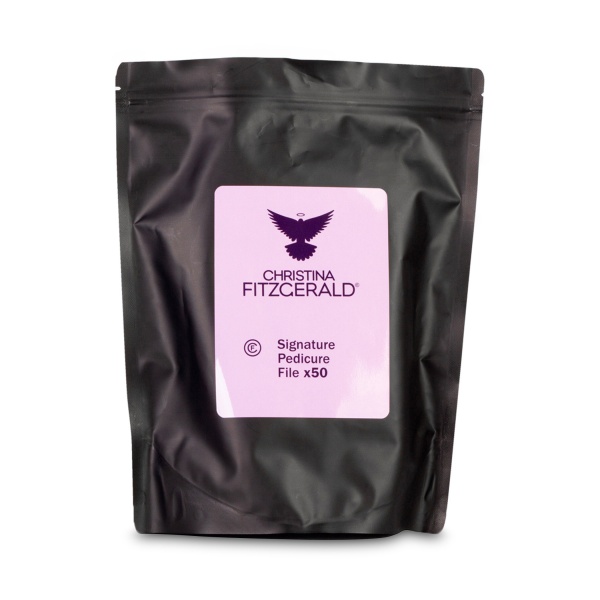 Christina Fitzgerald Сменные абразивы для педикюра для основы Полумесяц Signature Pedicure File Refill, 180 грит, 50 шт купить - 0