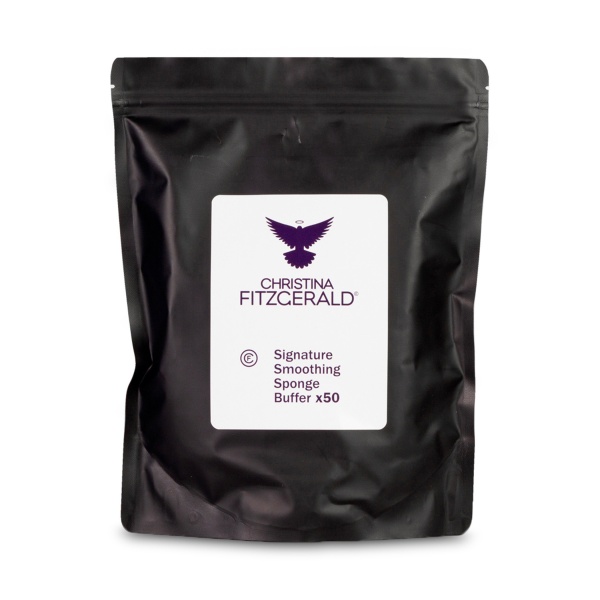 Christina Fitzgerald Сменные абразивы выравнивающая пилка-губка для основы Полумесяц Signature Smoothing Sponge Buffer Refill, 150 грит, 50 шт купить - 0
