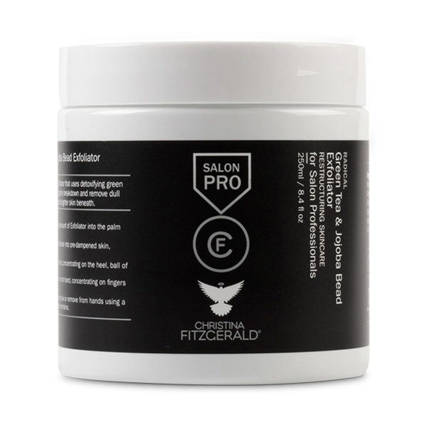 Christina Fitzgerald Эксфолиант тонизирующий для кожи рук и ног Radical Green Tea & Jojoba Bead Exfoliator, 250 мл купить - 0