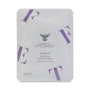 Christina Fitzgerald Маска для интенсивного ухода за кожей ног Radical Signature Pedicure Mask, Size 1, 20 шт. купить