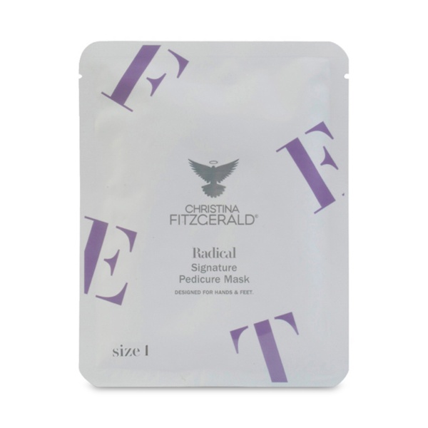 Christina Fitzgerald Маска для интенсивного ухода за кожей ног Radical Signature Pedicure Mask, Size 1, 20 шт. купить - 0