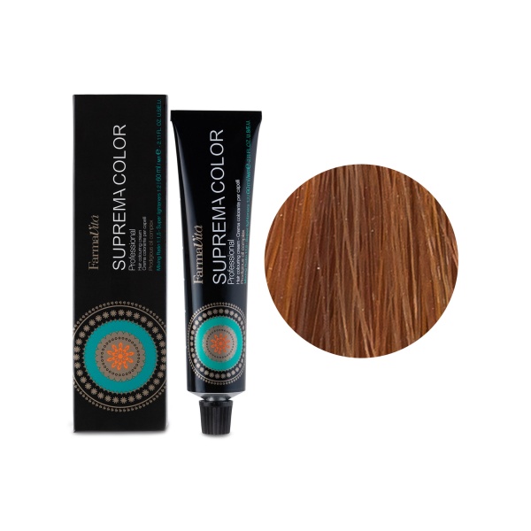 Farmavita Стойкая крем-краска Suprema Color, 8.34 светлый блондин золотисто-медный, 60 мл купить - 0