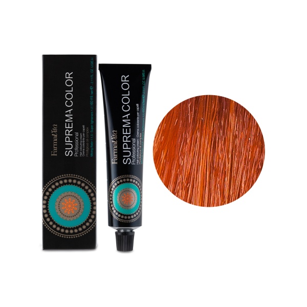 Farmavita Стойкая крем-краска Suprema Color, 8.44 светло-каштановый золотисто-медный, 60 мл купить - 0