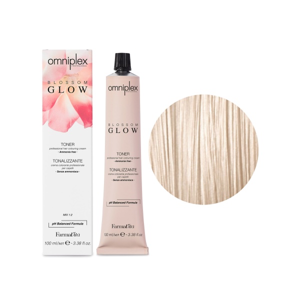 Farmavita Крем-краска без аммиака Omniplex Blossom Glow Toner, 10.02 песочный, 100 мл купить - 0