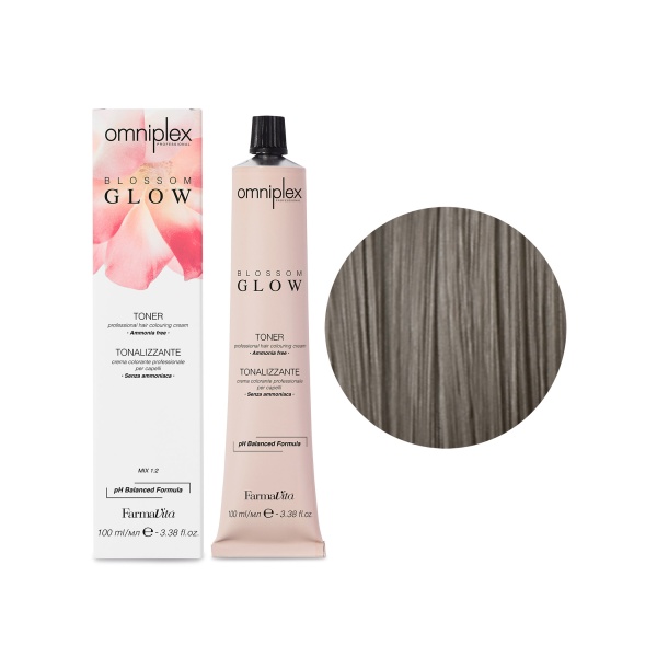 Farmavita Крем-краска без аммиака Omniplex Blossom Glow Toner, 6.12 графитовый, 100 мл купить - 0