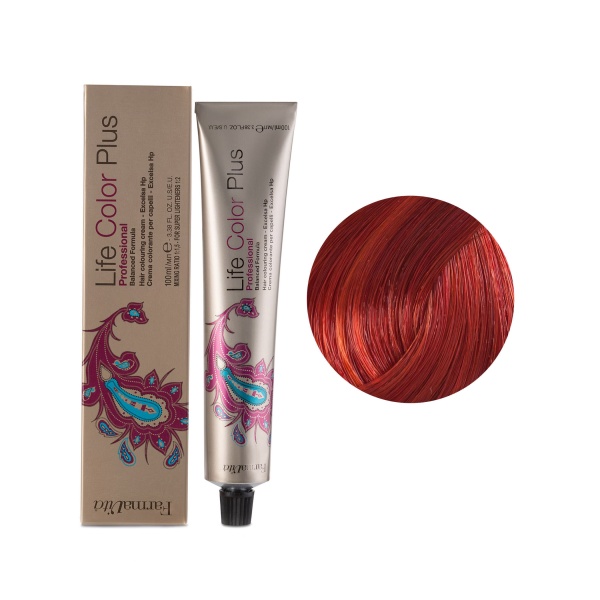 Farmavita Стойкая крем-краска Life Color Plus, 7.46 медно-красный блондин, 100 мл купить - 0