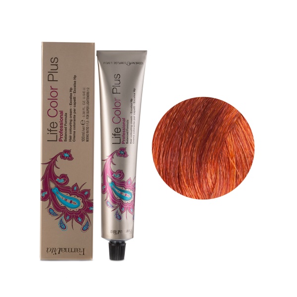 Farmavita Стойкая крем-краска Life Color Plus, 8.4 светлый медный блондин, 100 мл купить - 0