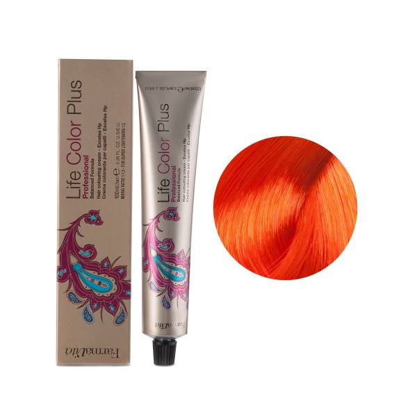 Farmavita Стойкая крем-краска Life Color Plus, 0.44 Orange, 100 мл купить - 0