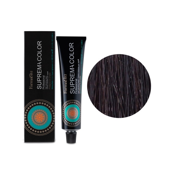 Farmavita Стойкая крем-краска Suprema Color, 4.4 каштановый медный, 60 мл купить - 0