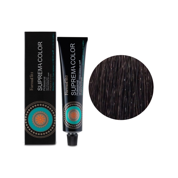Farmavita Стойкая крем-краска Suprema Color, 4.03 теплый каштан, 60 мл купить - 0