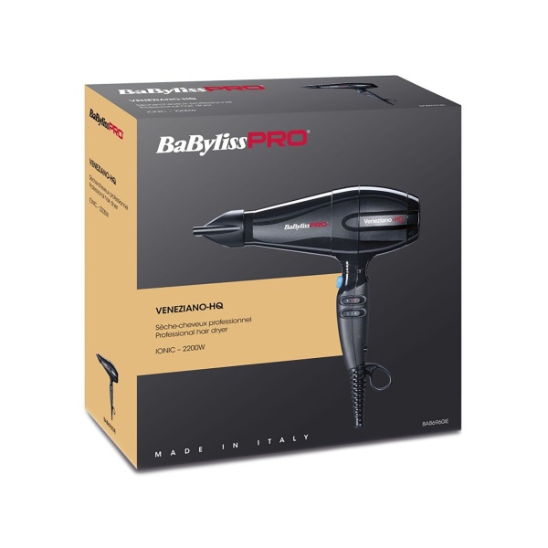 BaByliss Pro Фен Veneziano-HQ BAB6960IE, 2200 Вт купить - 0