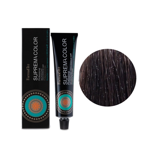 Farmavita Стойкая крем-краска Suprema Color, 4.52 каштановый шоколадный, 60 мл купить - 0