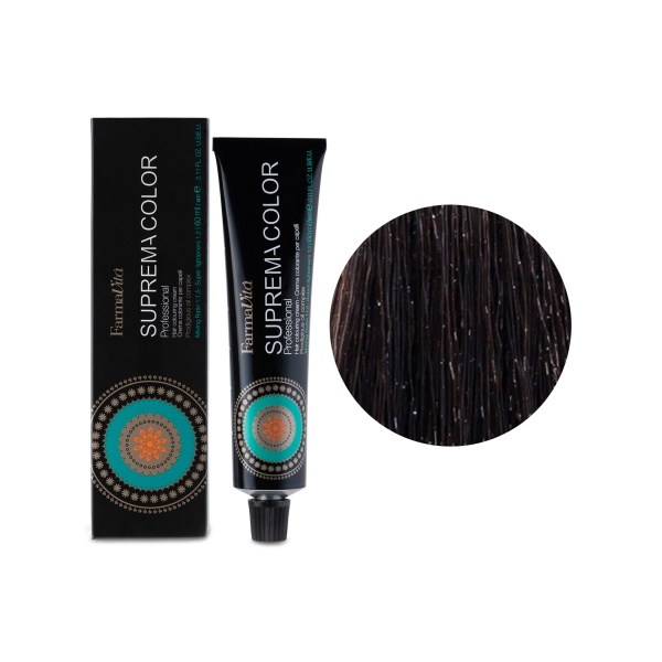 Farmavita Стойкая крем-краска Suprema Color, 5.7 средний коричневый кашемир, 60 мл купить - 0