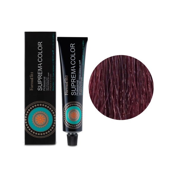 Farmavita Стойкая крем-краска Suprema Color, 6.62 темный блондин фиолетово-красный, 60 мл купить - 0