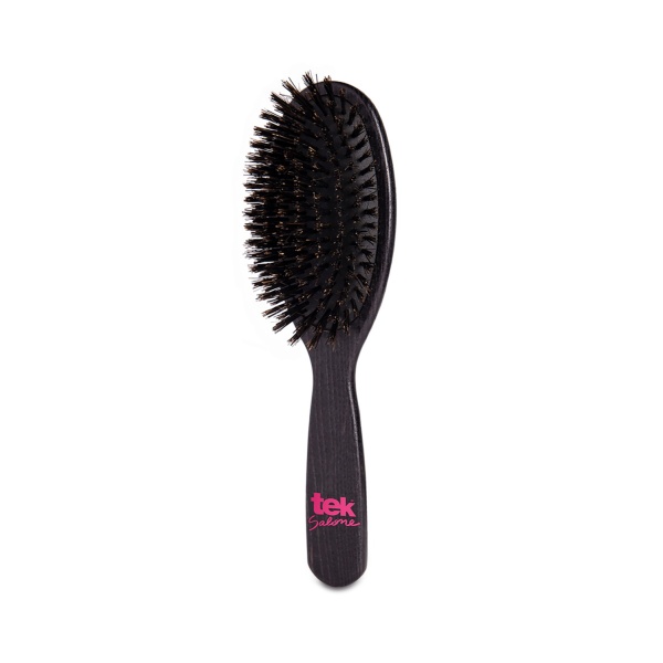 Tek Щетка для волос большая овальная с щетиной кабана Big Oval Brush with Pure Wild Boar Bristles купить - 0