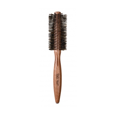 Tek Щетка круглая из красного дерева с усиленной щетиной кабана Round Brush in Mahogany Wood with Natural Bristles, 55 мм купить
