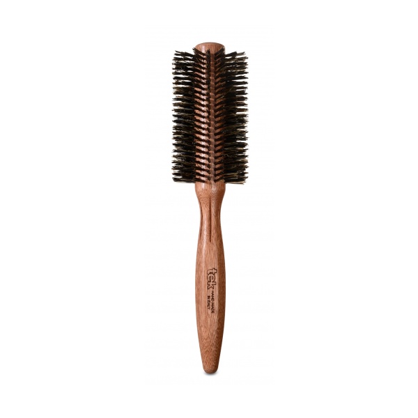 Tek Щетка круглая из красного дерева с усиленной щетиной кабана Round Brush in Mahogany Wood with Natural Bristles, 60 мм купить - 0