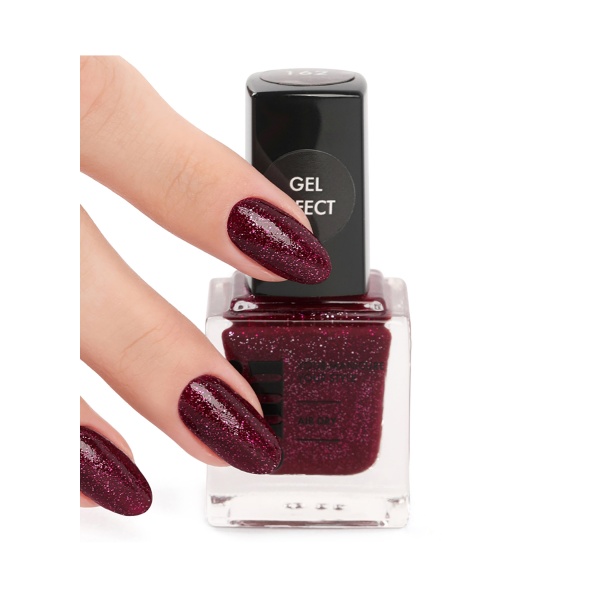 E.Mi Ультрастойкий лак Gel Effect, №162 Страстный танец, 9 мл купить - 0