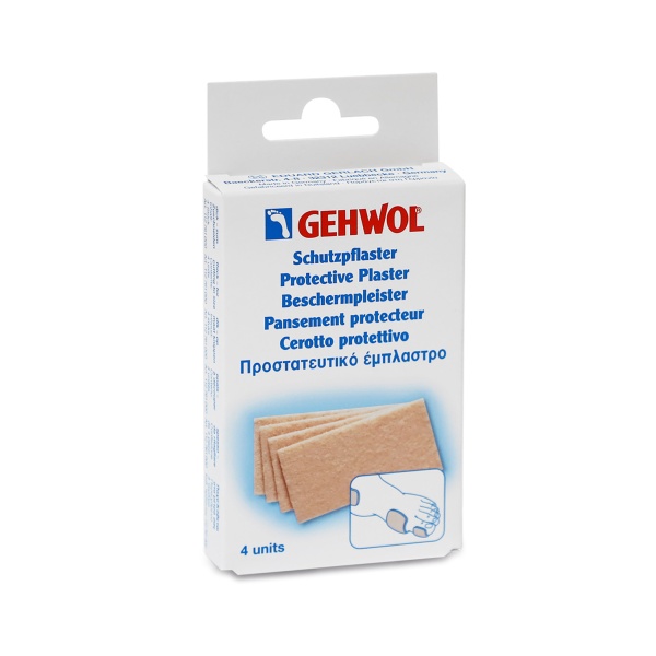 Gehwol Защитный пластырь, толстый, 4 шт купить - 0