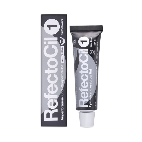 RefectoCil Краска для ресниц, № 1 Черная купить - 0