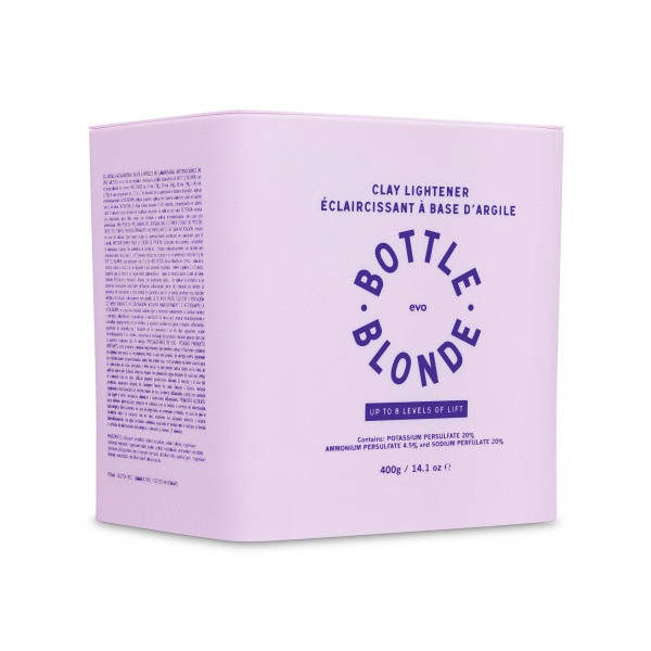 Evo Bottle Blonde Обесцвечивающая глина для открытых техник Clay Lightener, 400 гр купить - 0