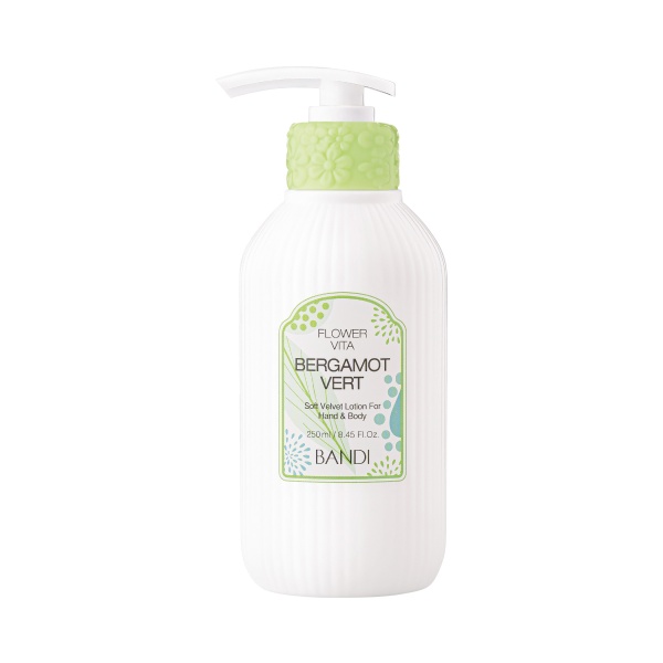 Bandi Лосьон для рук и тела Flower Vita Soft Velvet Lotion Bergamot Vert, Бергамот, 250 мл купить - 0