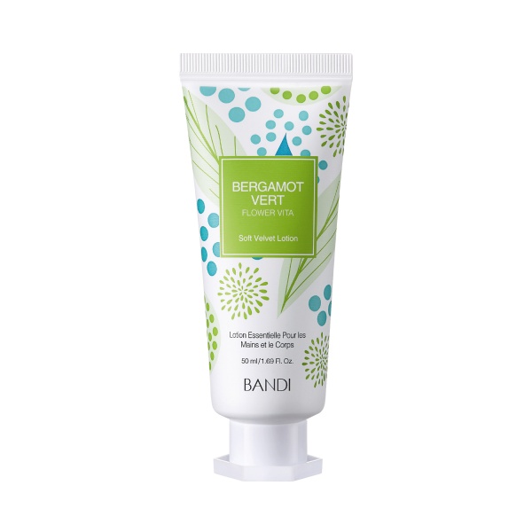 Bandi Лосьон для рук и тела Flower Vita Soft Velvet Lotion Bergamot Vert, Бергамот, 50 мл купить - 0