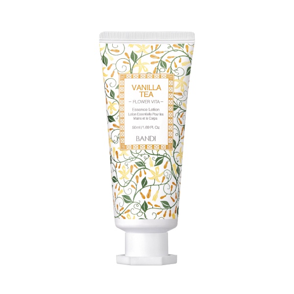 Bandi Лосьон для рук Flower Vita Essence Lotion Vanilla Tea, Ванильный чай, 50 мл купить - 0