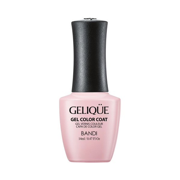 Bandi Гель для ногтей цветной Gelique Gel Color Coat, GSH142 Wedding Pink, 14 мл купить - 0