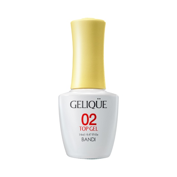 Bandi Верхнее покрытие с протеином яичной мембраны Gelique Top Gel 02, 14 мл купить - 0