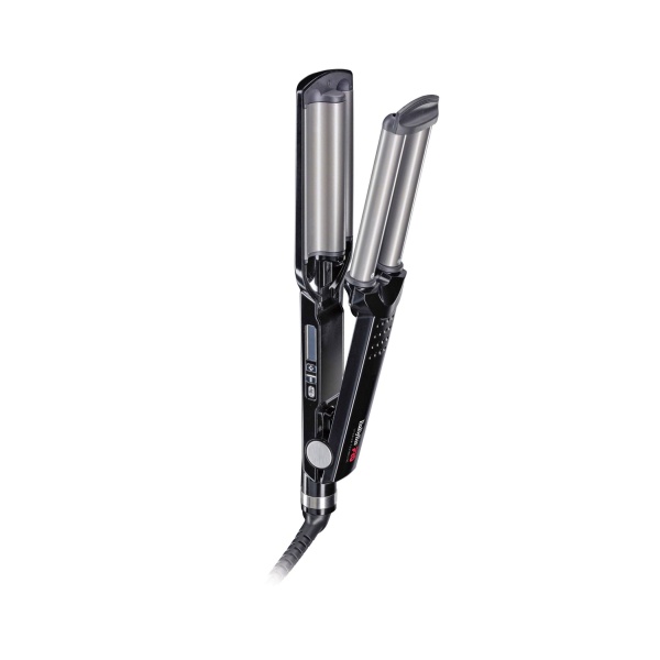 BaByliss Pro Плойка Titanium Tourmaline Ionic 3D Waver BAB2369TTE, с терморегулятором, 19 мм купить - 0