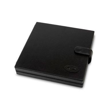 Ginko Футляр для ножниц кожаный, 7 слотов, черный купить