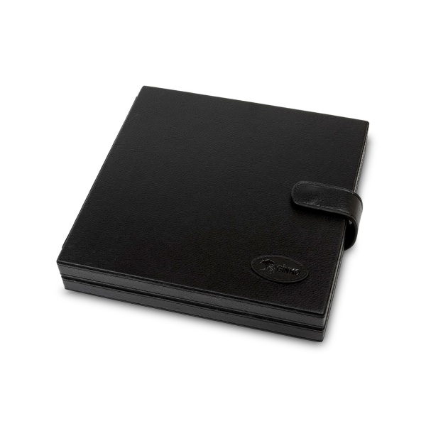 Ginko Футляр для ножниц кожаный, 7 слотов, черный купить - 0