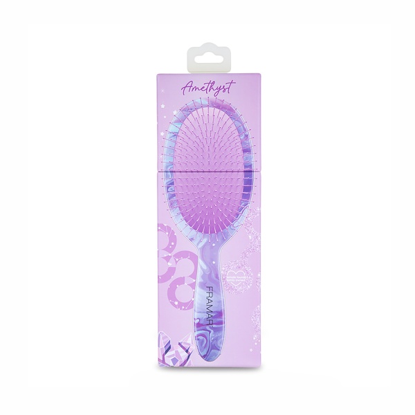 Framar Распутывающая щетка для волос Аместист Moonstone Amethyst Detangle Brush купить - 0