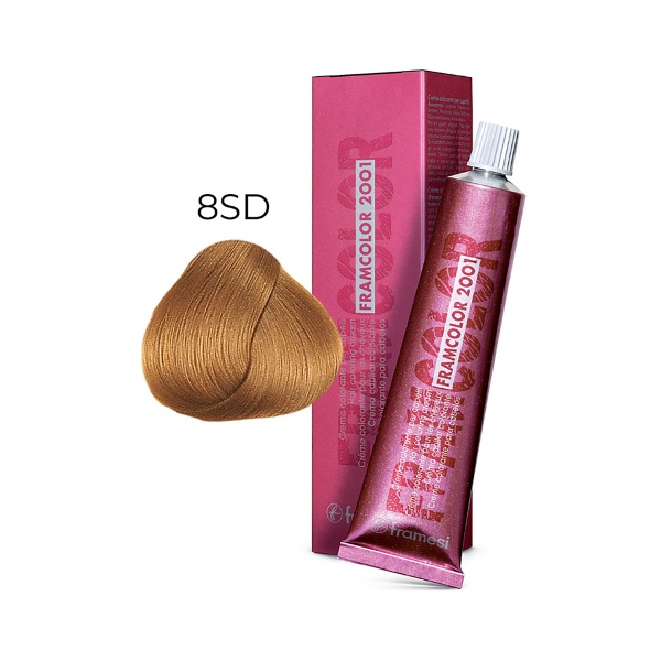 Framesi Крем-краска для волос Framcolor 2001, 8SD светло- золотистый, 60 мл купить - 0