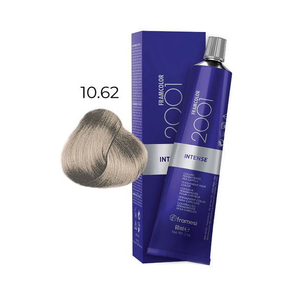 Framesi Крем-краска для волос Framcolor 2001 Intense, 10.62 жемчужный блонд, 60 мл купить - 0