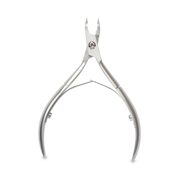 GD Кусачки для кутикулы, 4 мм, матовые серебристые купить - 0