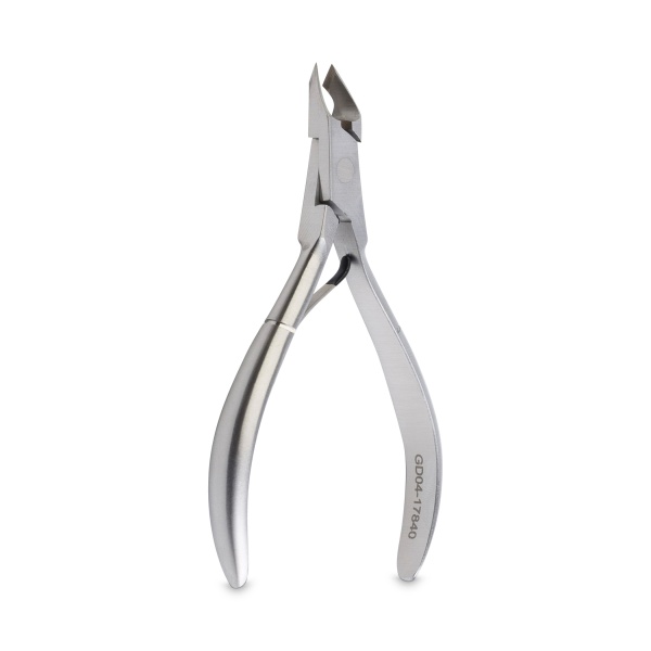 GD Кусачки для кутикулы, 4 мм, матовые серебристые купить - 0