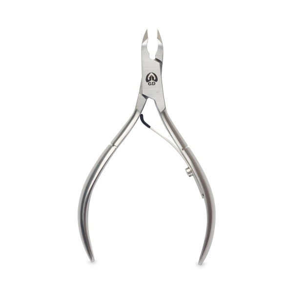 GD Кусачки для кутикулы, 4 мм, матовые серебристые купить - 0