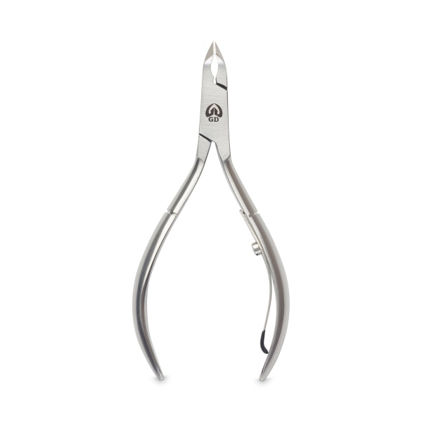 GD Кусачки для кутикулы, 4 мм, матовые серебристые купить - 0