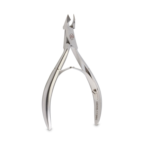 GD Кусачки для кутикулы, 6 мм, матовые серебристые купить - 0