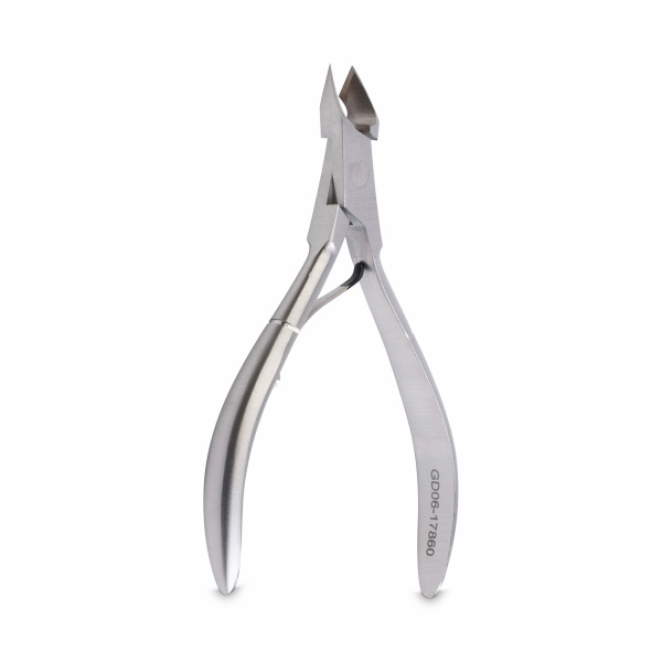 GD Кусачки для кутикулы, 6 мм, матовые серебристые купить - 0