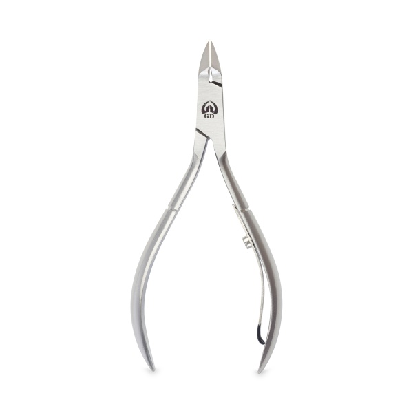 GD Кусачки для кутикулы, 10 мм, матовые серебристые купить - 0