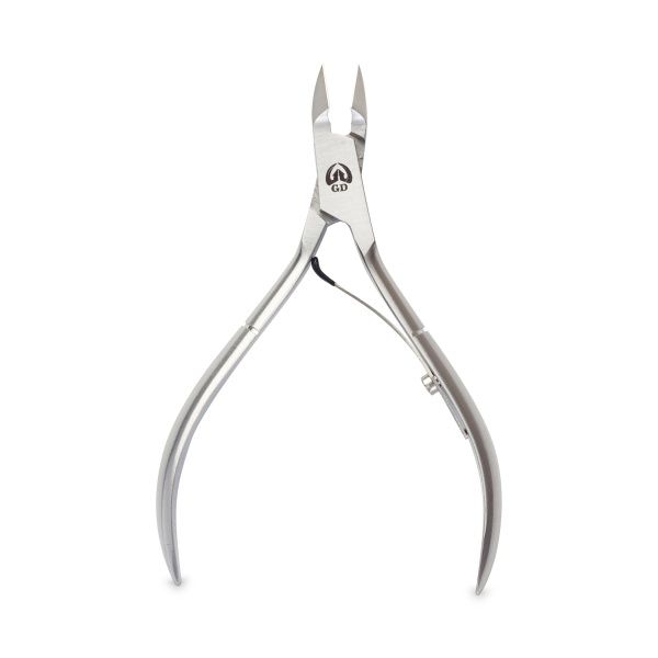 GD Кусачки для кутикулы, 10 мм, матовые серебристые купить - 0