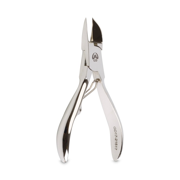 GD Кусачки для ногтей, 17 мм, никель серебристые купить - 0