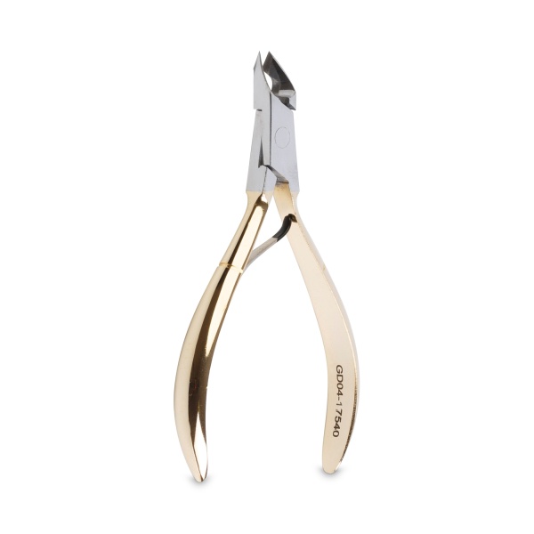 GD Кусачки для кутикулы, 4 мм, золотистые купить - 0